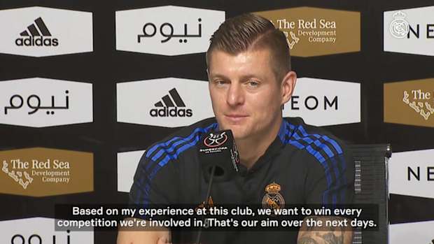 Toni Kroos: 'We want to win every competition we're involved in'